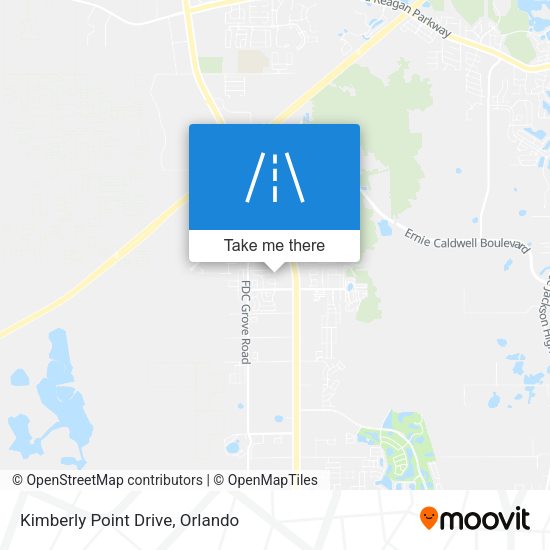 Kimberly Point Drive map
