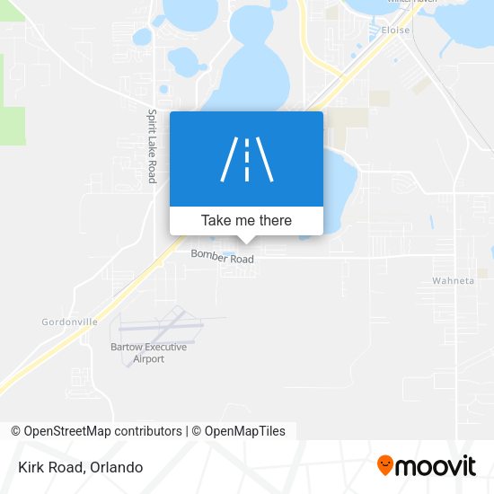 Mapa de Kirk Road
