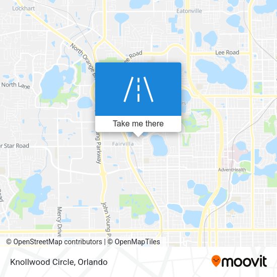 Mapa de Knollwood Circle