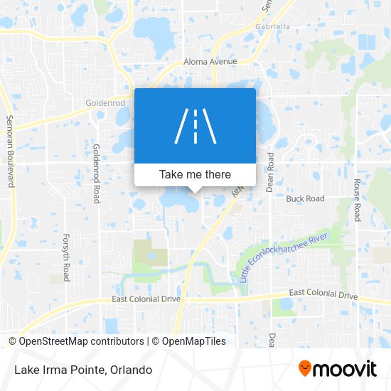 Mapa de Lake Irma Pointe