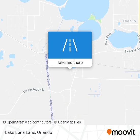 Mapa de Lake Lena Lane
