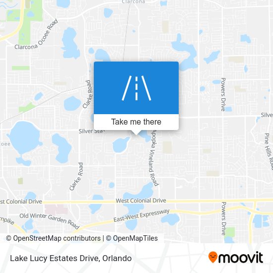 Mapa de Lake Lucy Estates Drive