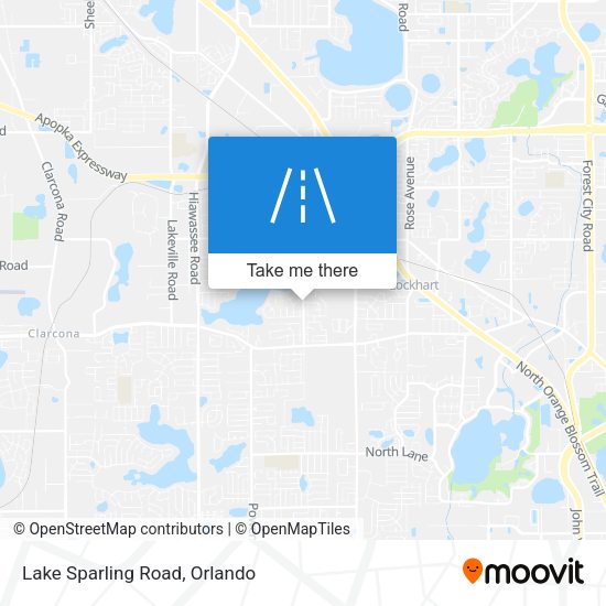 Mapa de Lake Sparling Road
