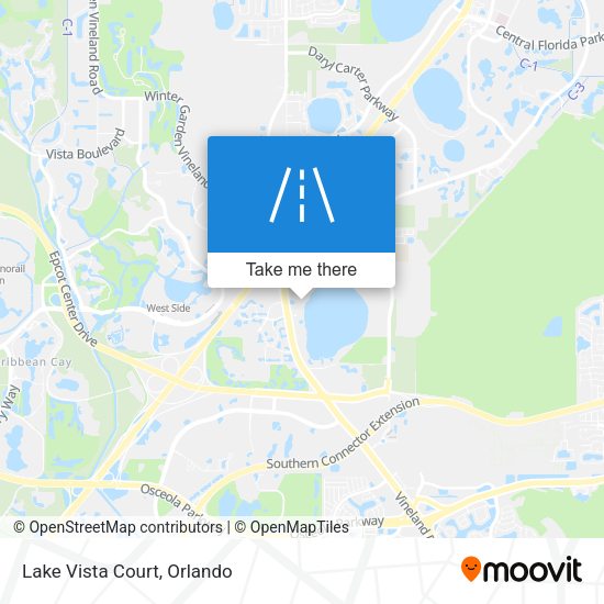 Mapa de Lake Vista Court
