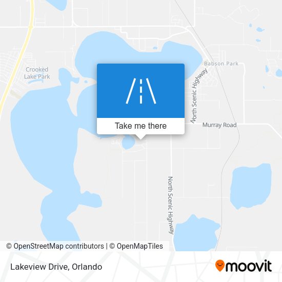 Mapa de Lakeview Drive