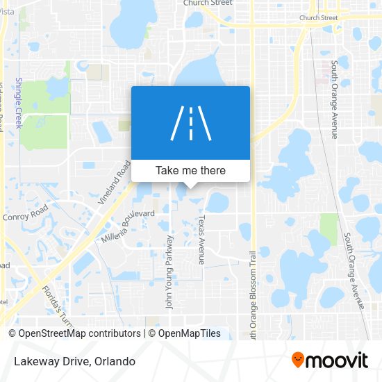 Lakeway Drive map