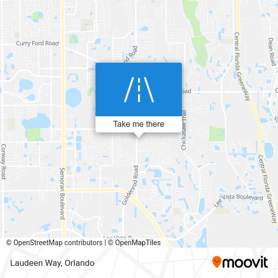 Mapa de Laudeen Way