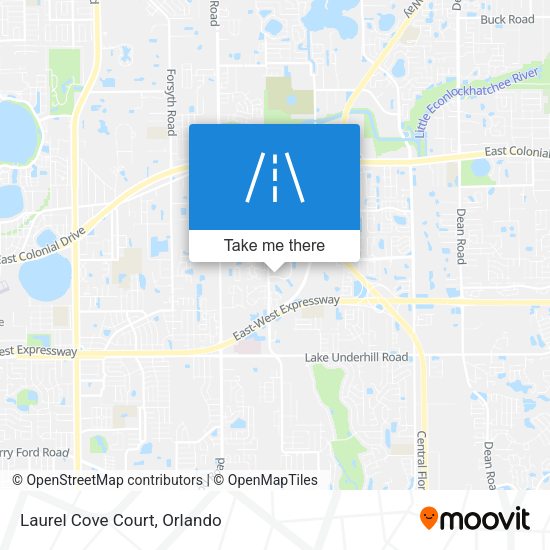 Mapa de Laurel Cove Court