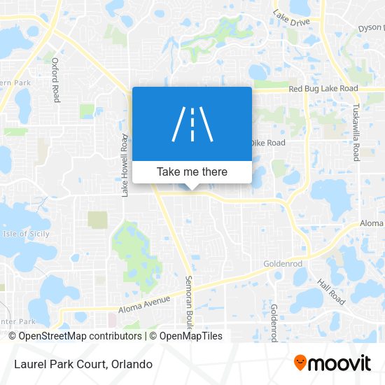 Mapa de Laurel Park Court