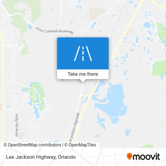 Lee Jackson Highway map