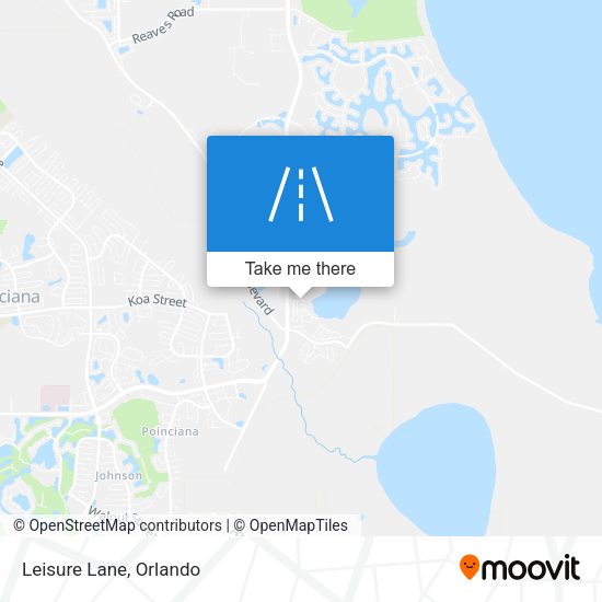 Mapa de Leisure Lane
