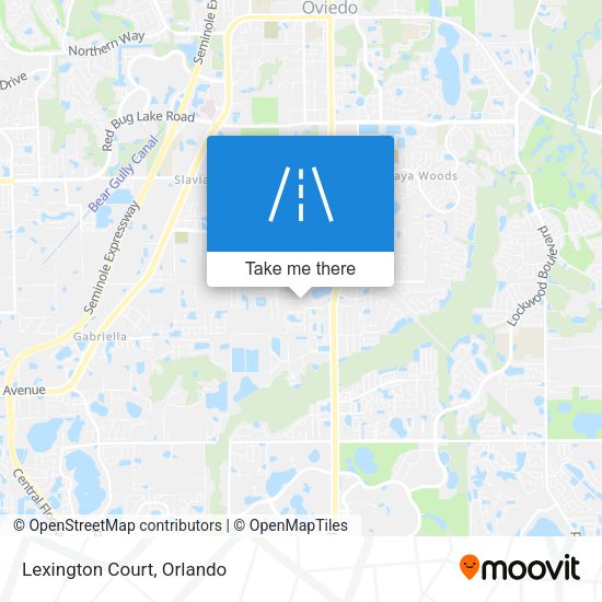 Mapa de Lexington Court