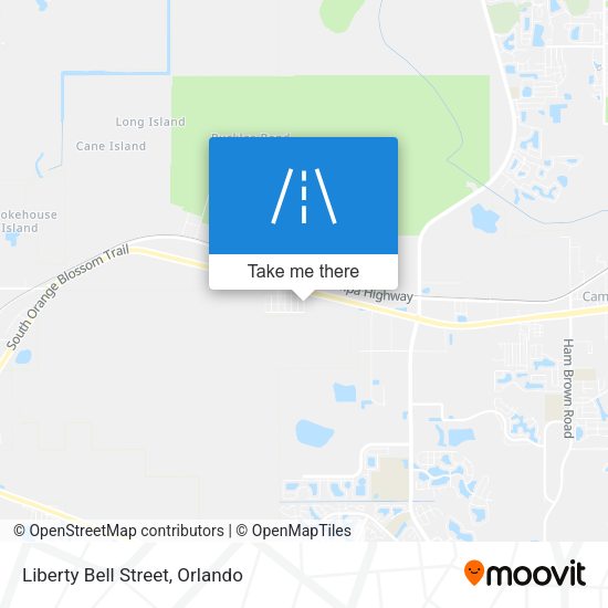 Liberty Bell Street map