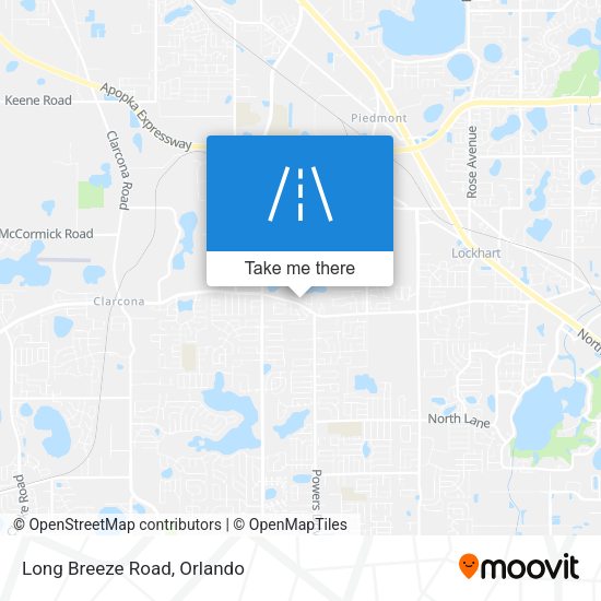 Mapa de Long Breeze Road