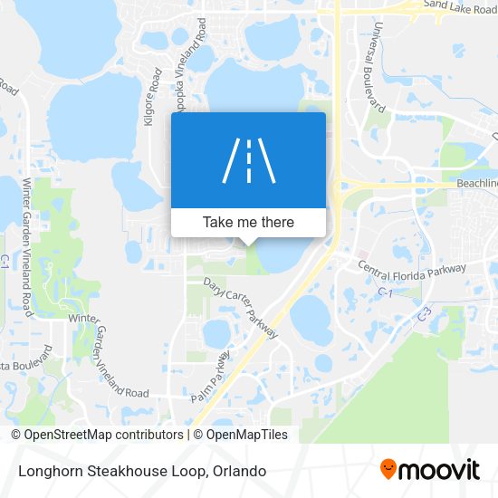Longhorn Steakhouse Loop map