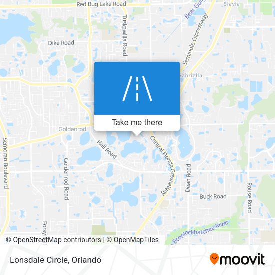 Lonsdale Circle map