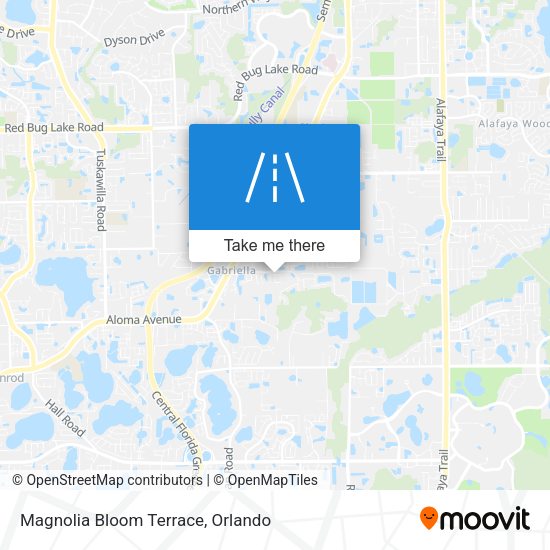 Magnolia Bloom Terrace map
