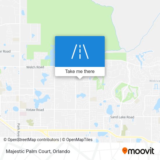 Majestic Palm Court map
