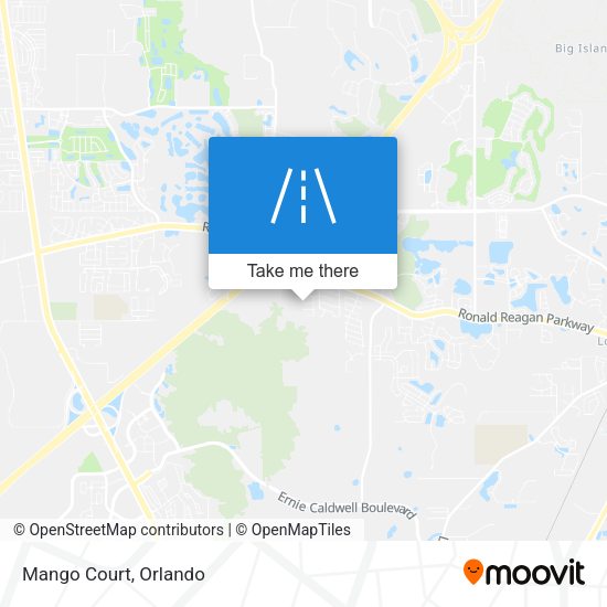 Mapa de Mango Court