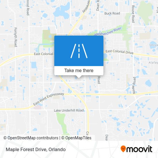 Mapa de Maple Forest Drive