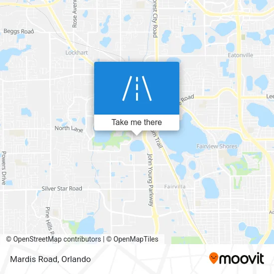 Mardis Road map