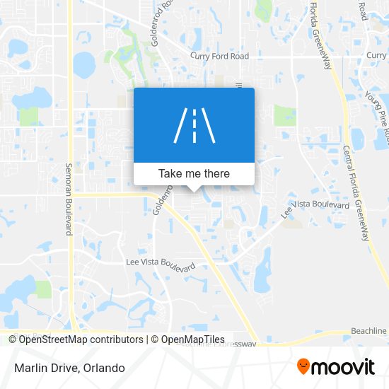 Mapa de Marlin Drive