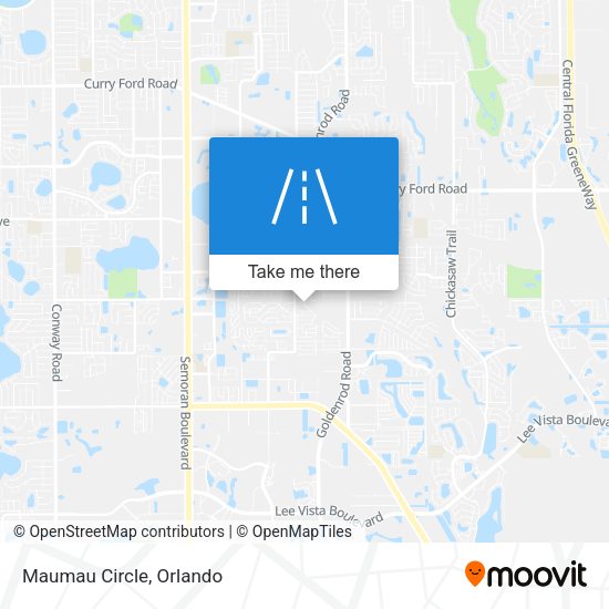 Mapa de Maumau Circle