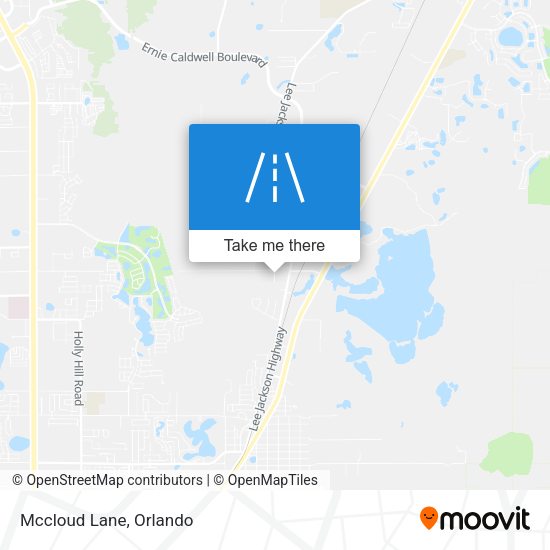 Mapa de Mccloud Lane