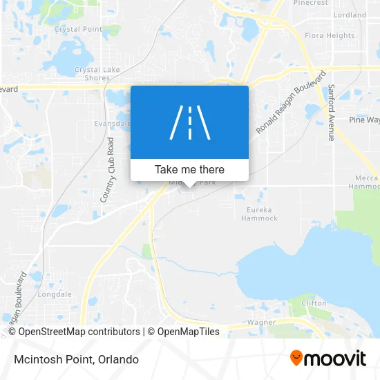 Mcintosh Point map