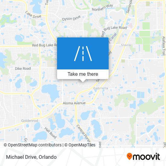 Mapa de Michael Drive