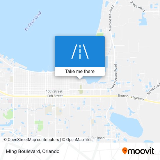 Mapa de Ming Boulevard
