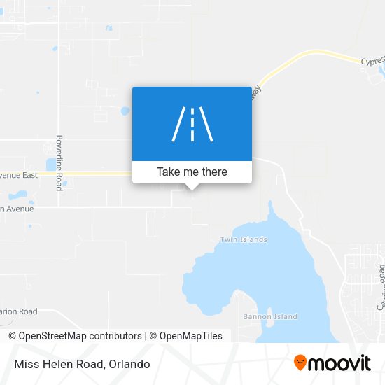 Mapa de Miss Helen Road