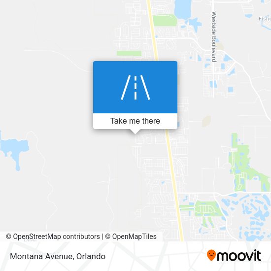 Mapa de Montana Avenue