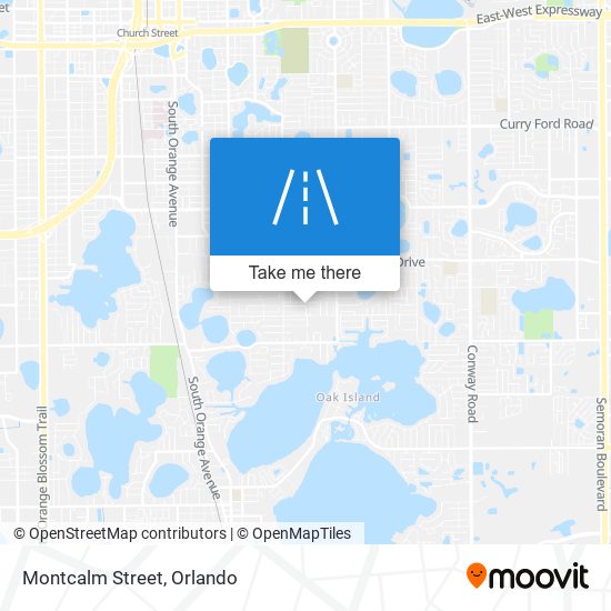 Montcalm Street map