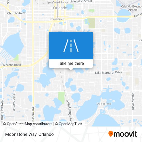 Mapa de Moonstone Way