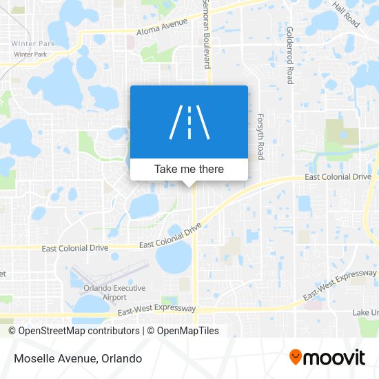 Mapa de Moselle Avenue