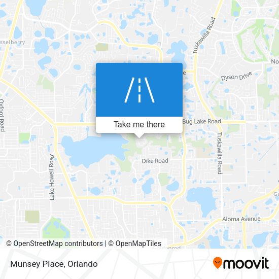Mapa de Munsey Place