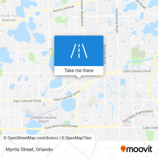 Mapa de Myrtle Street