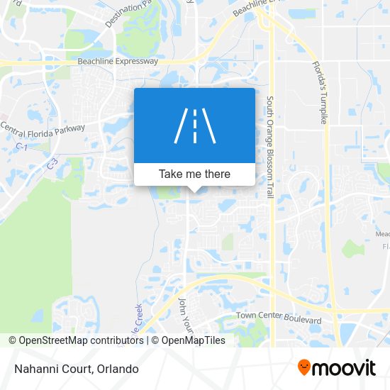 Mapa de Nahanni Court