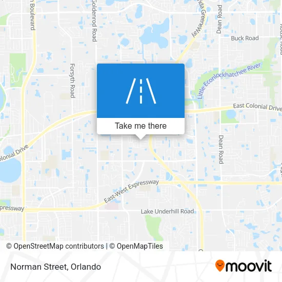 Norman Street map