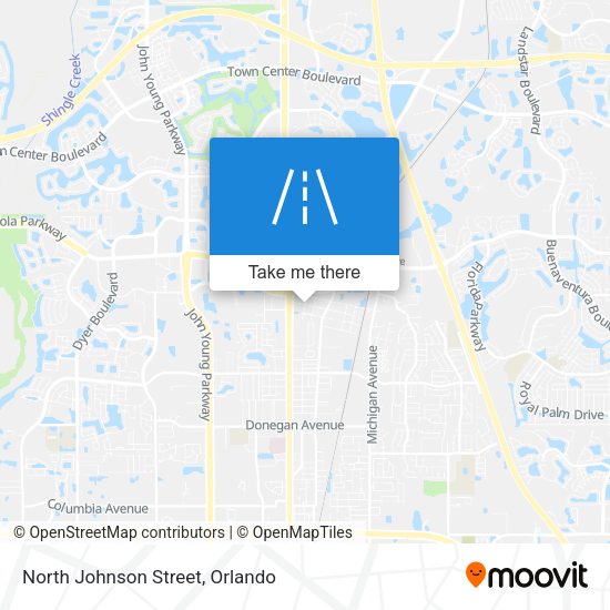 Mapa de North Johnson Street