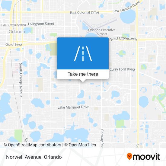 Mapa de Norwell Avenue