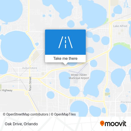 Mapa de Oak Drive