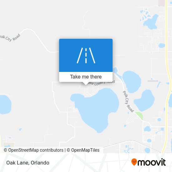 Mapa de Oak Lane
