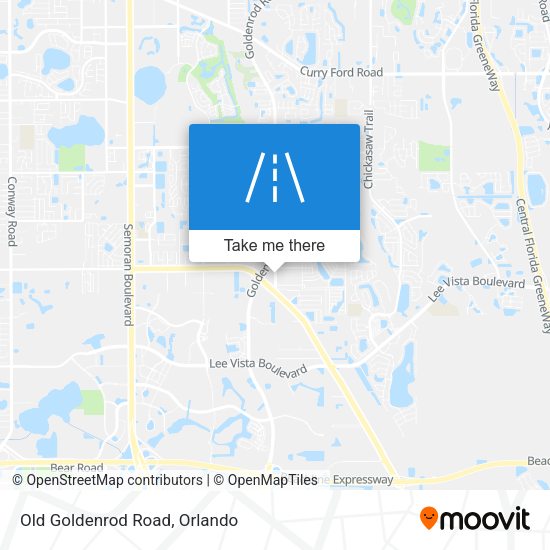 Mapa de Old Goldenrod Road