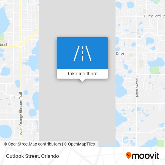 Outlook Street map