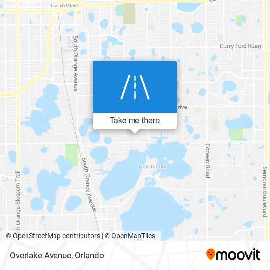 Overlake Avenue map