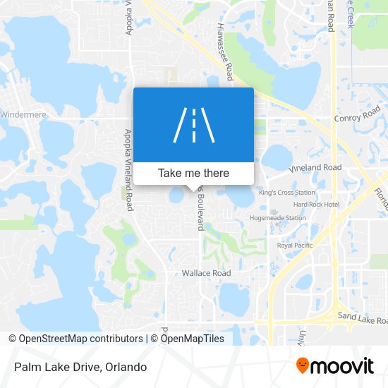 Mapa de Palm Lake Drive