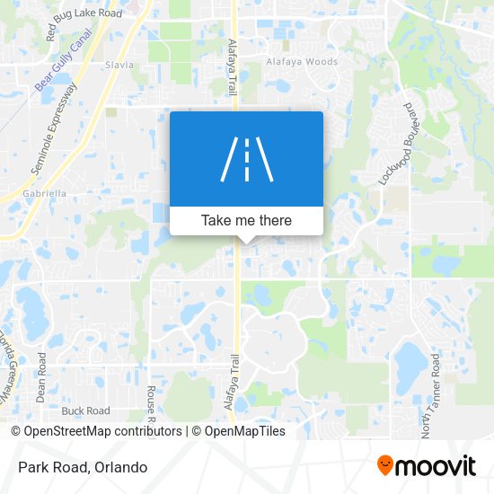 Mapa de Park Road