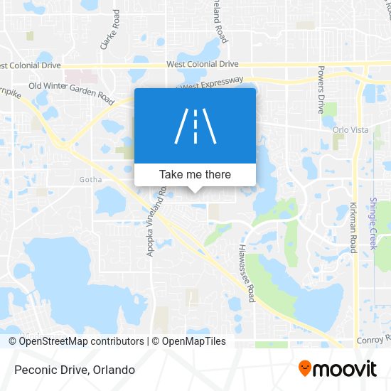 Mapa de Peconic Drive